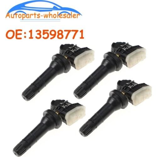 4 pcs/lot Car Accessories TPMS Sensor 13598771 13598772 For ACDelco TPMS Tire Pressure Sensor Monitor 315MHZ