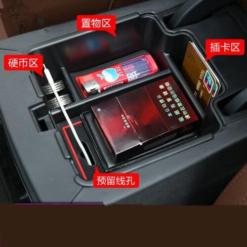 Decorated Center Armrest Storage Box For Great Wall Haval H6 2018 19 2020 CAA107