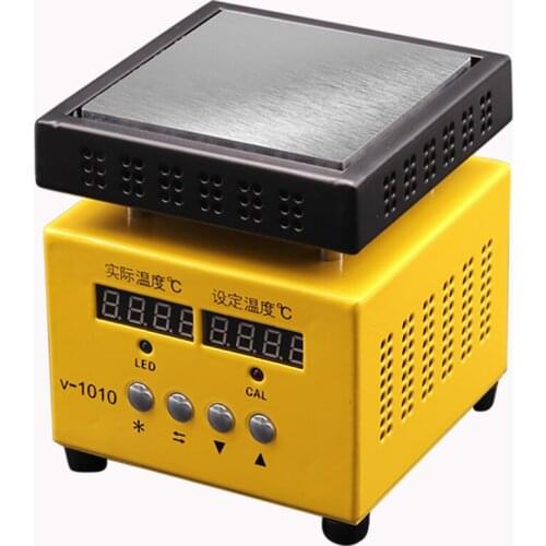V-1010 LCD Seperator Heating Plate Station Electronic Heating Plate Preheating Station Mobile Phone Screen Repair Tools 300W
