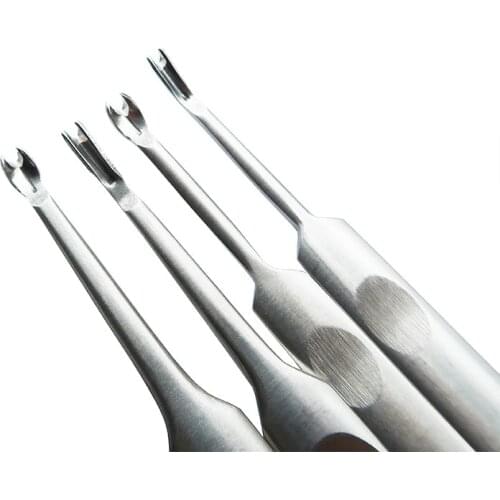 1pc Leather Craft Tool Cut Off Thin Leather Knife DIY Groover Skiving Tool Edge Beveler trenching device "U“” V"style