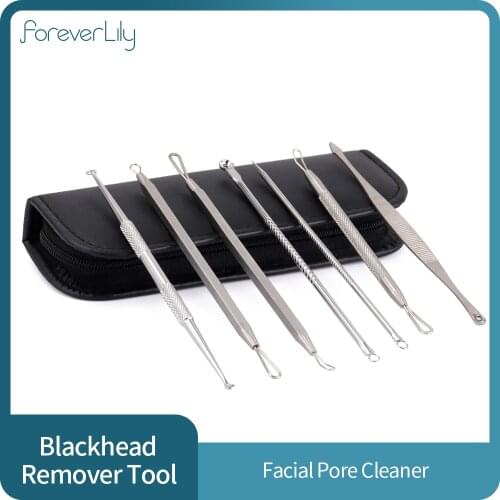 4/8Pcs Blackhead Remover Tool Black Spots Needles Pore Cleanser Comedone Pimple Blemish Extractor Beauty Acne Remover Tools