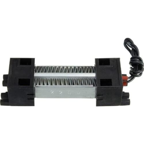 2 Pcs Insulated PTC Ceramic Air Heater Warm Tool 2 Row/mini Egg Incubator Heaters Incubation Equipment