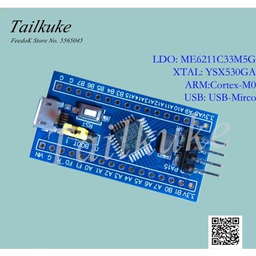 Stm32f030 Minimum System Stm32f030k6t6 Core Board Promotion F0 Development Board Cortex-M0