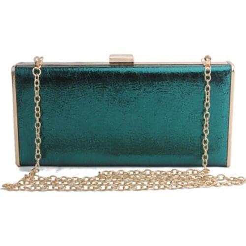 New high-end PU hand shoulder diagonal package British style fashion atmosphere banquet dinner bag dress bag