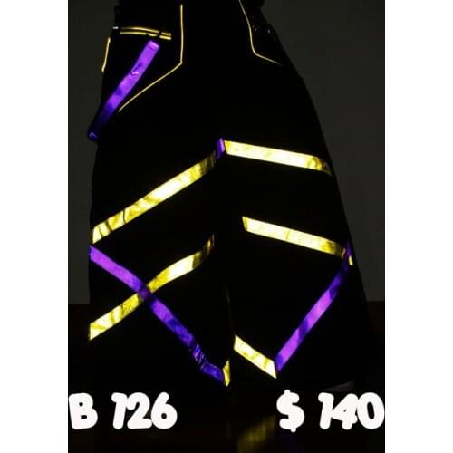 New Fashion Dance Pants Raver Ore Techno Hose Melbourne Shuffle Hardstyle Tanz Carnival Trousers