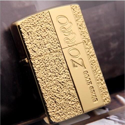 Genuine Hong Kong Kerosene Lighter Grinding Wheel Gasoline Windproof Lighter Smoking Tool Z8267b