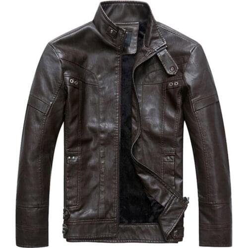 Besting Sale Motorcycle Leather Jackets Men Classic Design Slim Fit Men Leather Suede Jacket Casual Male Outwear Brand Clothing