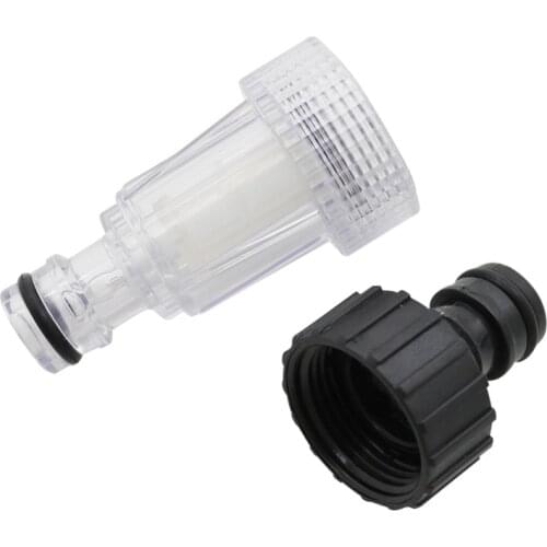 3/4 Inch Threaded Tap Connectors With filter Home Washing Machine Faucet Garden Lawn Irrigation Quick Connector 6 Pcs