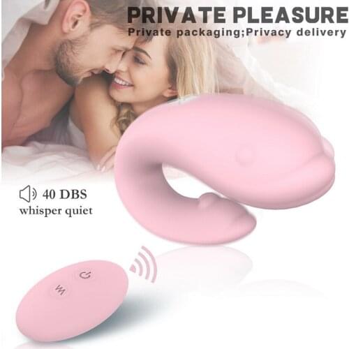 LOAEY 9 Speed Rechargeable Dolphin C Type Vibrator WIreless Remote Control G Spot Clitoris Stimulator Adult Sex Toys For Women