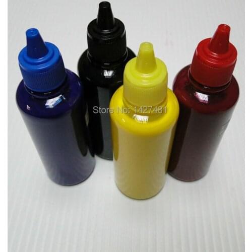 YOTAT 4pcs K/C/M/Y 100ml Pigment Ink for HP564 HP364 HP178 HP862 HP920 HP685 HP655 HP670 HP940 HP88 ink cartridge