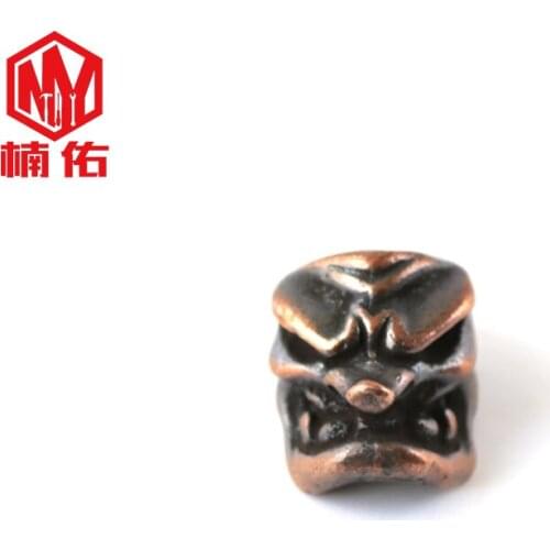 1 Piece Of EDC Personality Accessories Japanese Japanese Style Hyakki Yakou Brass Sword Beads