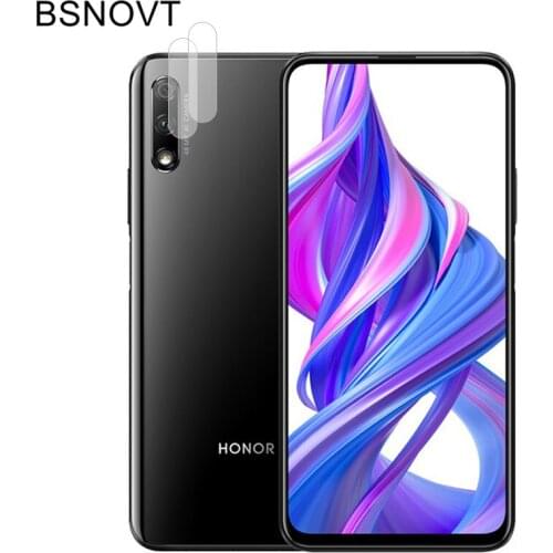 2PCS Soft Clear Lens Glass For Huawei Honor 9X Glass For Honor 9X Camera Lens Protector Flat Film For Honor 9X Glass 6.59 inch