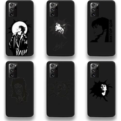 Viktor Tsoi Phone Case For Samsung Galaxy Note20 ultra 7 8 9 10 Plus lite M51 M21 M31S J8 2018 Prime