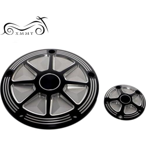 Burst Derby Cover Timing Timer Cover Engine Cover For Harley Touring Street Glide Road King Softail Night Train CVO Dyna 99-2017