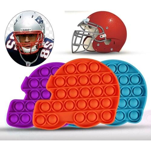 Pop Squeeze Toy Fidget Toy Hat Cap Sport Style Antistress Toy For Adult Children Stress Relief Decompression Creativity Sensory