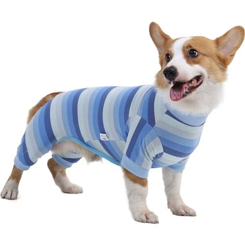 Jumpsuit Dog Summer Belly Weaning Clothes For Cat Dog 4 Legged Pajamas Nursing Bodysuit Spring Summer Home Wear