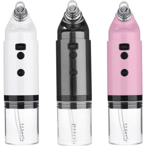 Small Bubble Cleaner With Water Cycle Cleaning Vacuum Blackhead Acne Remover Electric Facial Electric Vacuum Pore Cleaner Device