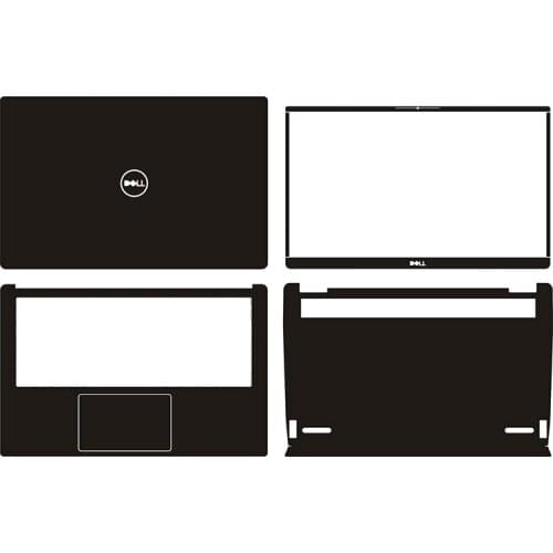 Laptop Carbon Fiber Vinyl Skin Sticker Cover For 2019 release Dell Inspiron 13 5000 (5391) /VOSTRO 13-5391 13.3"