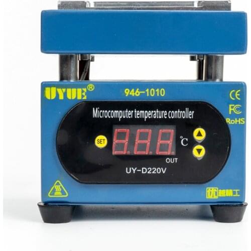 Newest UYUE 946 LED Display Electronic Preheating Station Platform for Mobile Phone Repair BGA Rework LCD touch screen separate