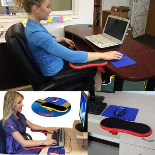 Hand Shoulder Protect armrest Pad Attachable Computer Table Arm Support Mouse Pads Desk Arm Wrist Rests Chair Extender