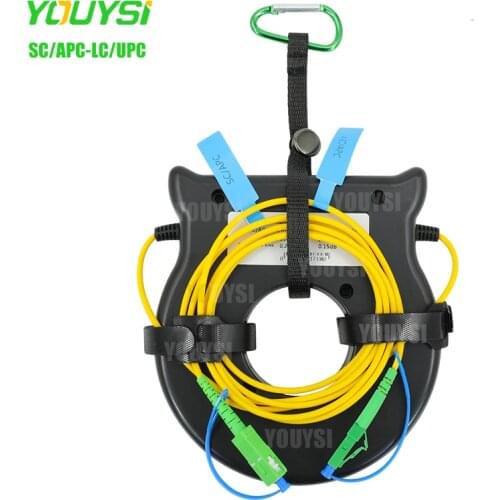 SC/APC-LC/APC OTDR Fiber Launch Cable Box 150m/300m/500m/1km SM 9/125μm OTDR Fiber Rings SM 1310/1550nm Fiber Tester