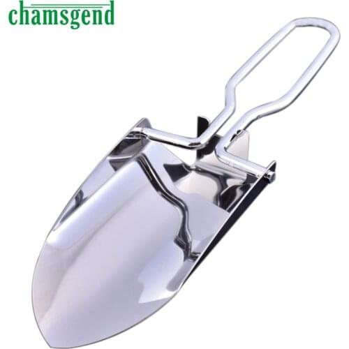 Premium Outdoor Foldable Creative Stainless Steel Folding Shovel Survival Spade Garden Tool Hiking Trowel Gifts