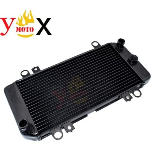 Ninja 250 Motorcycle Thick Aluminum Cooling Water Tank Radiator Cooler For KAWASAKI Ninja250 Z250 EX250 2008-2012 2009 2010 2011