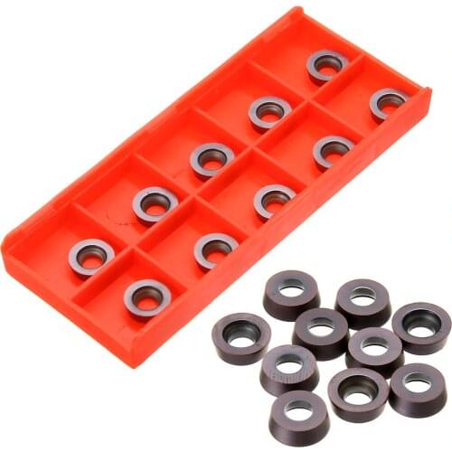 10pcs Round Carbide Inserts RPMT1003MO VP15TF Milling Cutting Inserts For Lathe Turning Tool