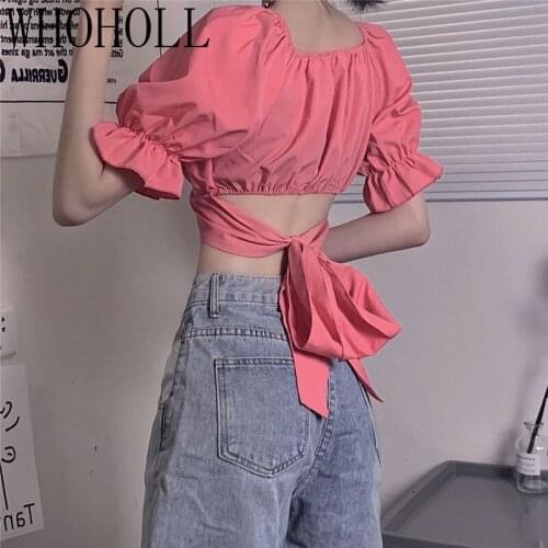 WHOHOLL Women's Blouses