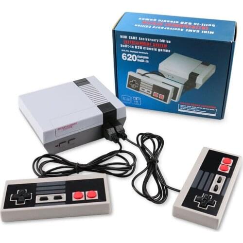 Built-In 620 Games Mini TV Game Console 8 Bit Retro Classic Handheld Gaming Player AV Output Video Game Console Toys Gifts