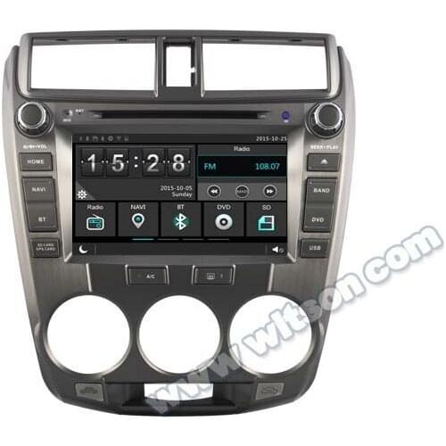 8" Special Car DVD for Honda City 2008-2013 & City S 2008-2013 & Ballade 2008-2013 with Tire Pressure Monitoring System Support