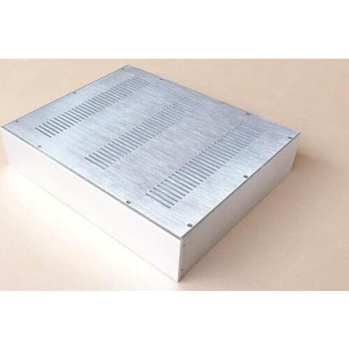 Size W480 H100 D388 DAC Amplifier Case Aluminum Chassis Power Supply DIY Case Preamp Decoder 4810