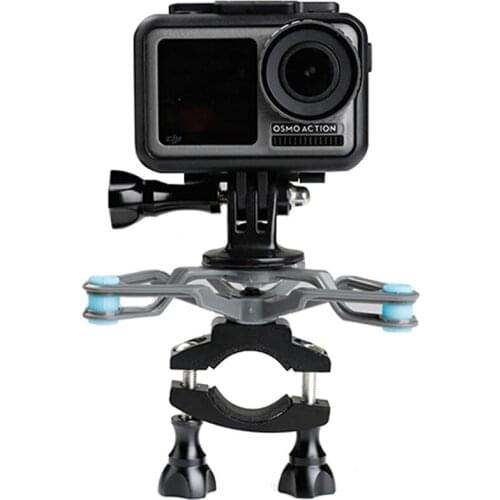 DJI Osmo Action Camera Bicycle Shock Absorber Bracket Extended Fixed Holder action camera accessories outdoor equipment