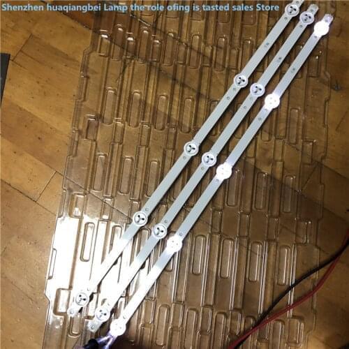 For H280B7100C SVJ280A01_REV3_5LED_130402M280X13-E1-H 28inch use aluminium 100%new LCD TV backlight bar 5 lamp 530MM