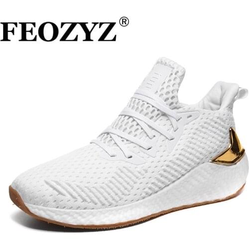 FEOZYZ Lightweight Low Top Running Shoes Men shock absorption Runner Sneakers Men Comfortable Breathable Trainers Sport Shoes