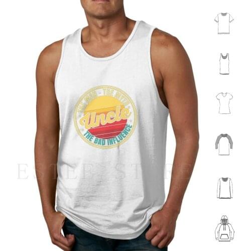 Best Uncle Tank Tops Vest Sleeveless Best Uncle Nephew Birthday Niece Godfather Baptism Godchild Godfather Uncle