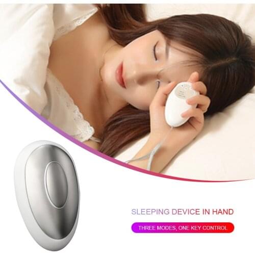 Microcurrent Pulse Stimulation Hypnosis Sleep Aid Insomnia Device CES Relieve Mental Eliminate Anxiety Child Adult Relax