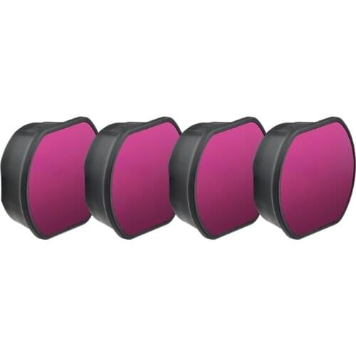 ND Filters Set for FPV, Compatible w/ D-JI FPV Drone ND8 Filter, ND16 Filter, ND32 Filter, ND64,Set of 4 X37A