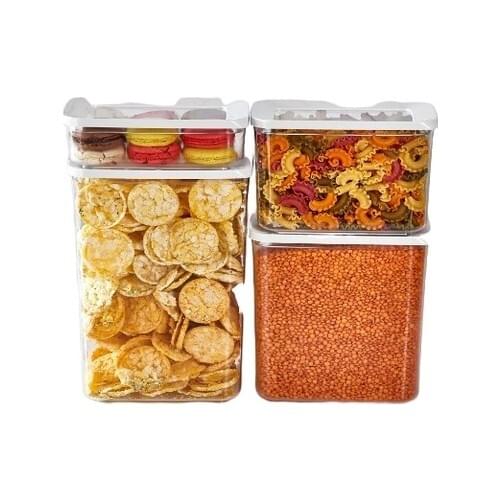 Vip Ahmet Rectangular Storage Container Set of 4