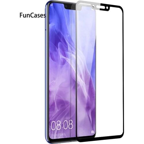 Nova 3 3i Black/White Full Cover Tempered Glass Screen Protector For Huawei 3 3i 3E 2 2i 2S Protective Glass 2.5D 9H Glass Film