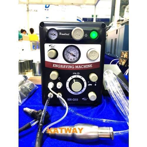 NEW Pneumatic Engraving machine GraverMach AT 220V/110V Two handpieces Manual foot control, Engraving systms High Speed