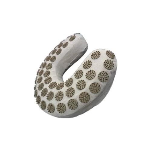 Organic linen U-shaped acupuncture pillow acupuncture pillow yoga pillow mat