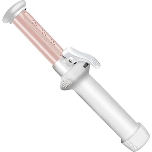 Cordless Curling Iron 1-Inch Ceramic Curling Wand Professional 2 In 1 Mini Hair Curler For Loose Curls Usb Rechargeable Portable