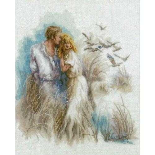 Drop Shipping Needlepoint Close Harmony Wooden Cross Embroidery Designs with 100% Cotton Flosses & Free Shipping for Wall Decor