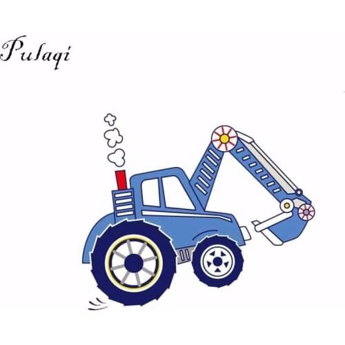 Pulaqi Transportation Patches Iron On Transfer For Coat Clothing Heat Thermal Transfers Airplane Patch Decor For Kids Women Men