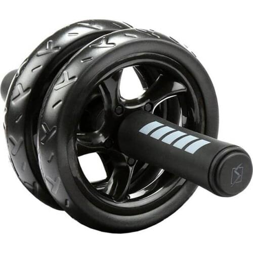 Ab Abdominal Exercise Roller With Knee Pad Mat Abdominal Muscle Wheel Home Gym Trainer Fitness Training Equipment