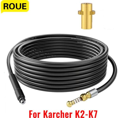 Sewer Drain Water Cleaning Hose for Karcher K1 K2 K3 K4 K5 K6 K7 High Pressure Washer 6m 10m 15m 20 Meters