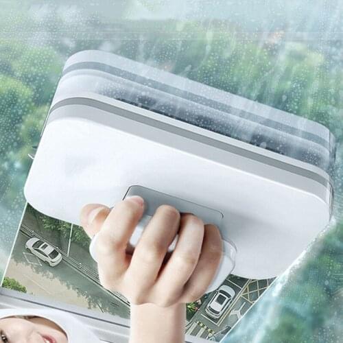 Double Sided Cleaning Brush Magnetic Glass Wiper Wash Window Magnets Magnetic Brush For Washing Windows Household Cleaning Tools