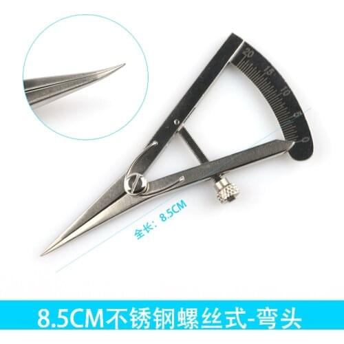 Titanium /Stainless steel 20mm Castroviejo Caliper Ophthalmic Surgical Instrument