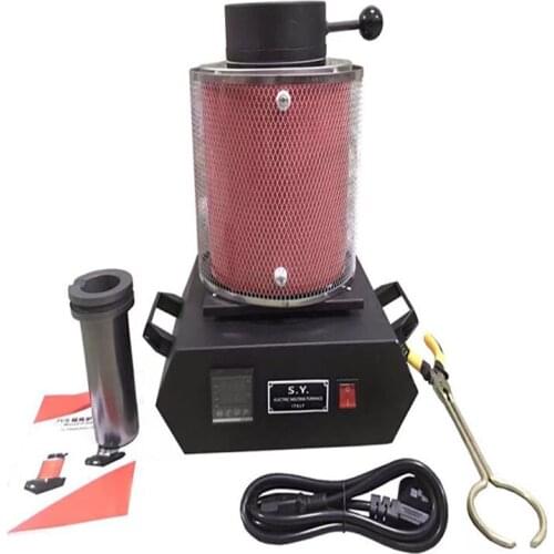 High-temperature melting furnace for experimental melting furnace of small gold melting machine